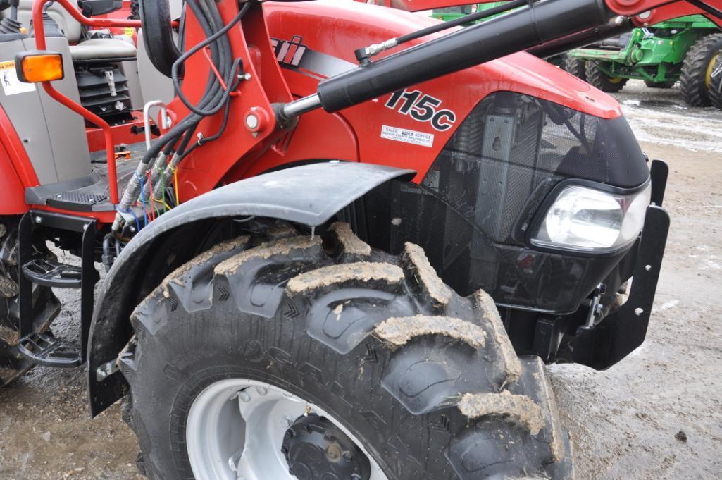 2014 Case-IH Farmall 115C MFWD tractor