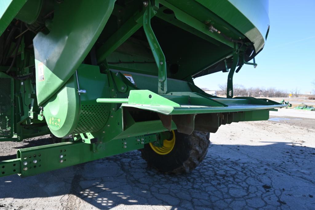 2012 John Deere S670 Hillco sidehill 2wd combine