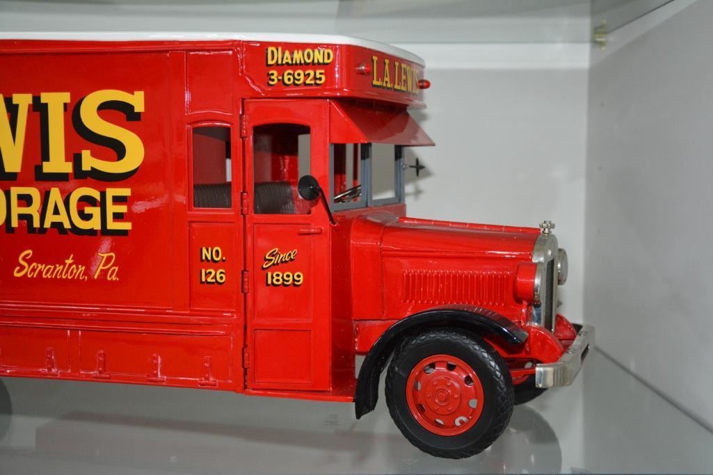 L.A. Lewis Moving & Storage high quality die cast metal toy truck
