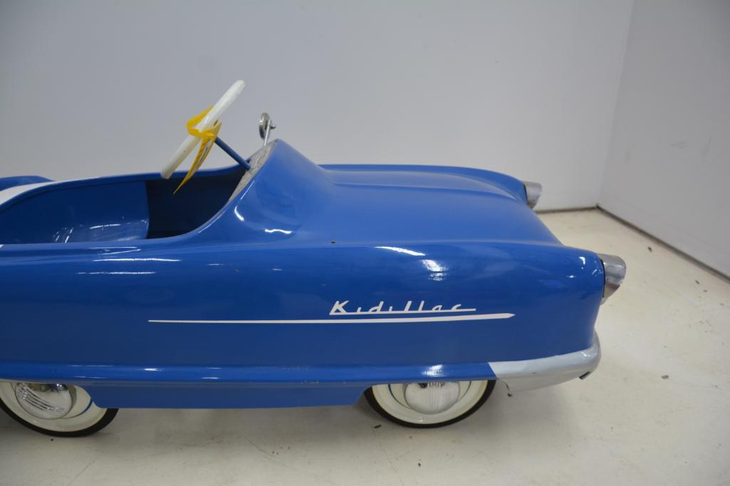 Kidillac metal pedal child's pedal car w/ trailer and Jolly Roger child's pedal boat and original