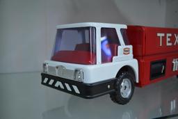 Metal Texaco fire tanker truck