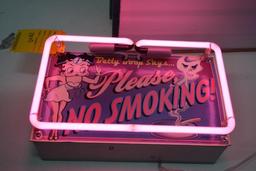 "Betty Boop" neon sign
