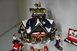 Department 56 Long Haul Truckstop Christmas village