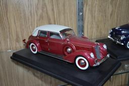 1/18 scale 1937 Lincoln Touring Cabriolet model car