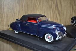 1/18 scale 1939 Lincoln Zephyr model car