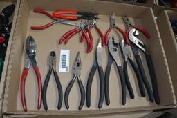 Flat of Craftsman pliers