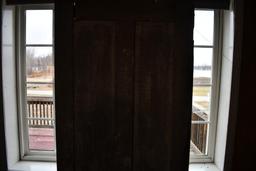 80" x 34" antique wood door