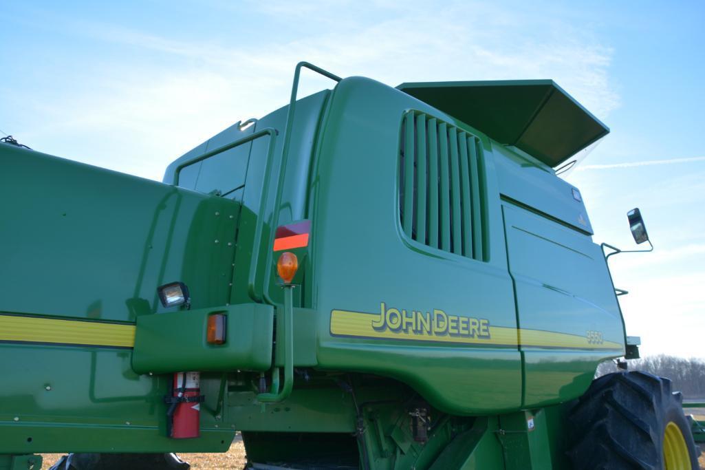 2002 JD 9550 4wd walker combine