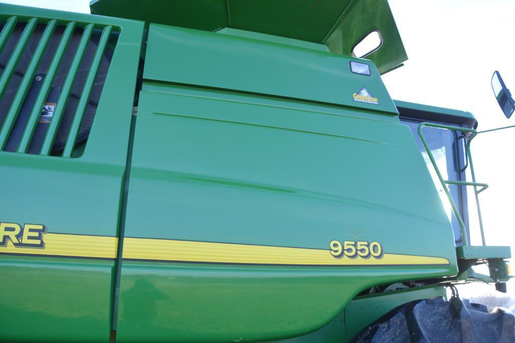 2002 JD 9550 4wd walker combine