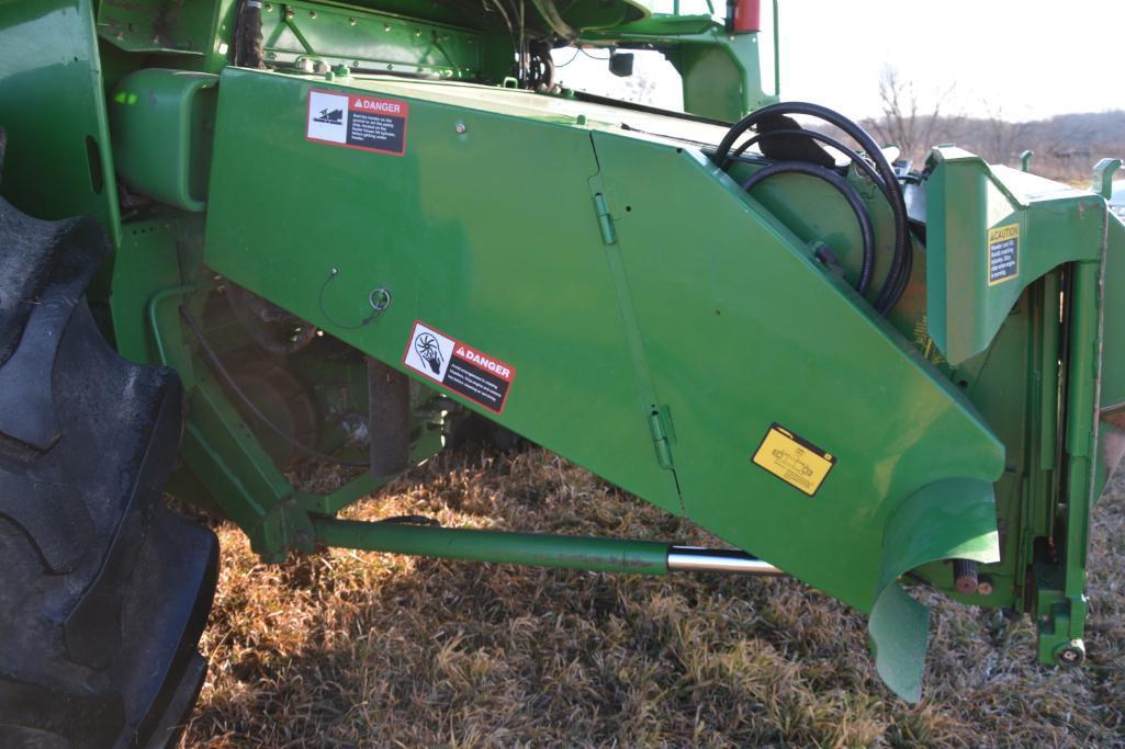 2002 JD 9550 4wd walker combine