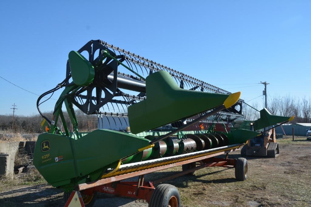 2004 John Deere 625F 25' HydraFlex platform