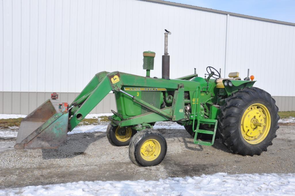 John Deere 4010 2wd tractor w/loader