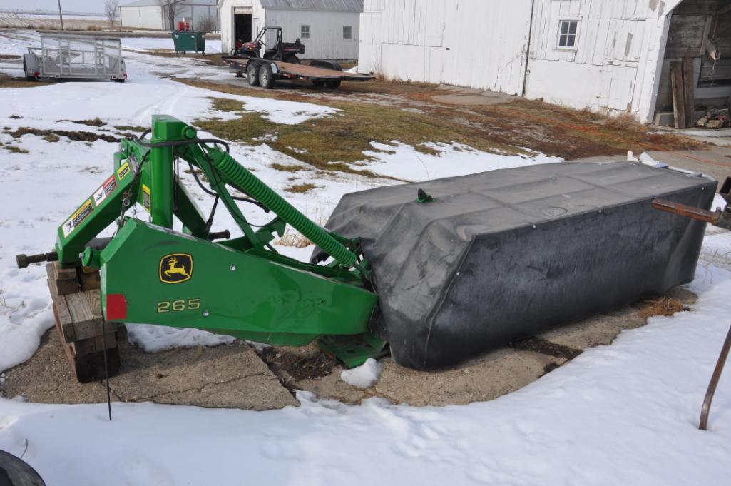 John Deere 265 8' 3-pt. disc mower