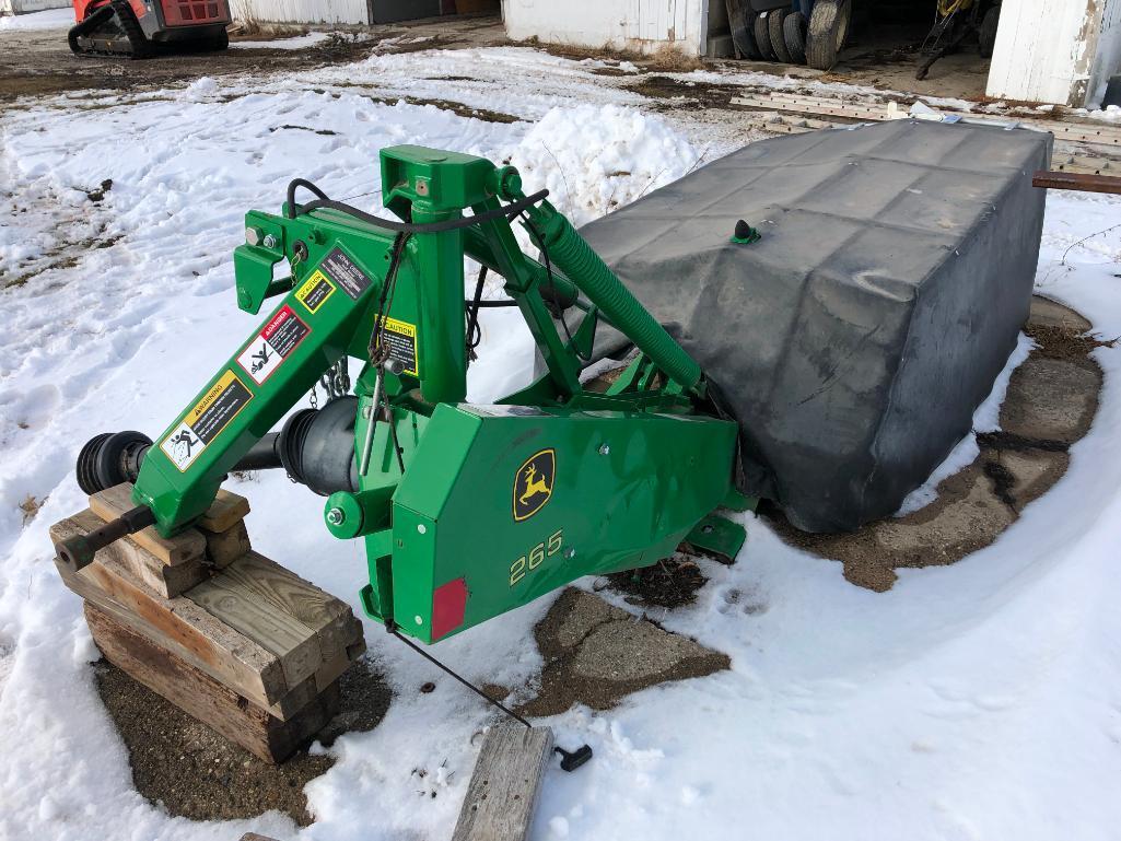 John Deere 265 8' 3-pt. disc mower