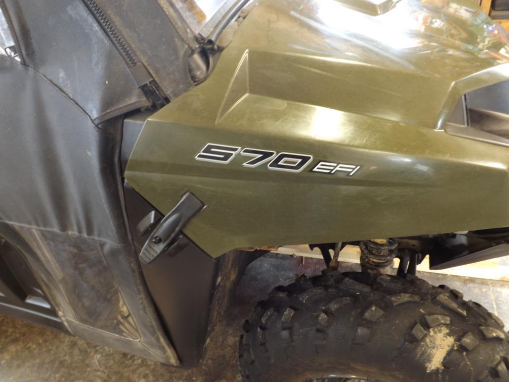 2014 Polaris Ranger 570 EFI side by side w/ push button 4wd