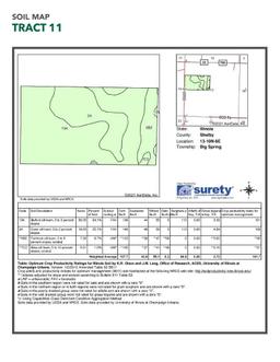 Tract 11 - 72.75 Surveyed Acres