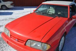 1992 Ford Mustang Convertible