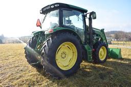 2014 John Deere 6125R MFWD tractor