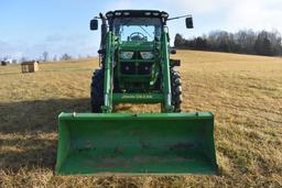 2014 John Deere 6125R MFWD tractor