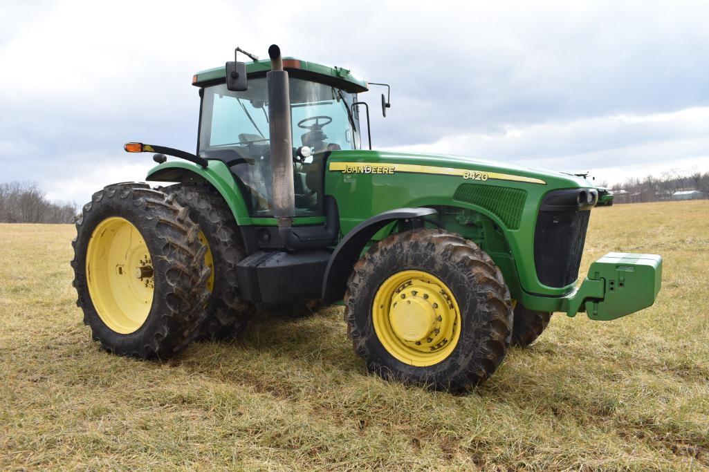 2005 John Deere 8420 MFWD tractor