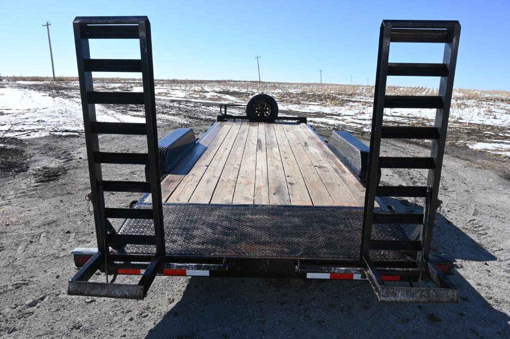 2014 Eagle Trailer Co. 20' flatbed trailer