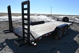 2014 Eagle Trailer Co. 20' flatbed trailer