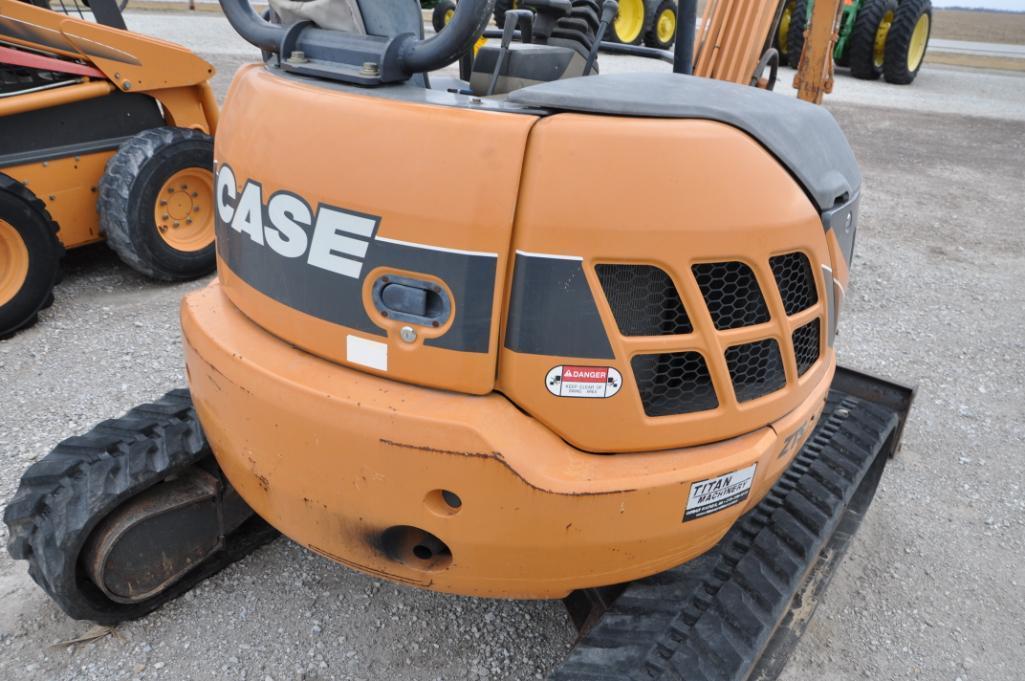 Case CX36 mini excavator