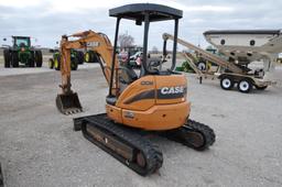 Case CX36 mini excavator