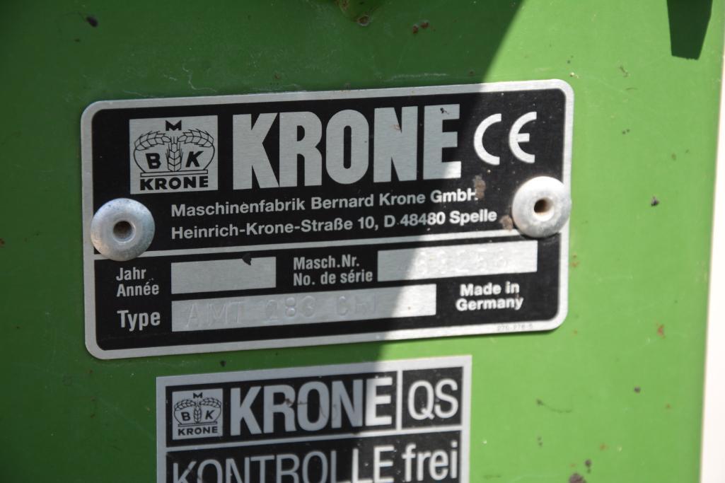 Krone AMT283CRi mower conditioner