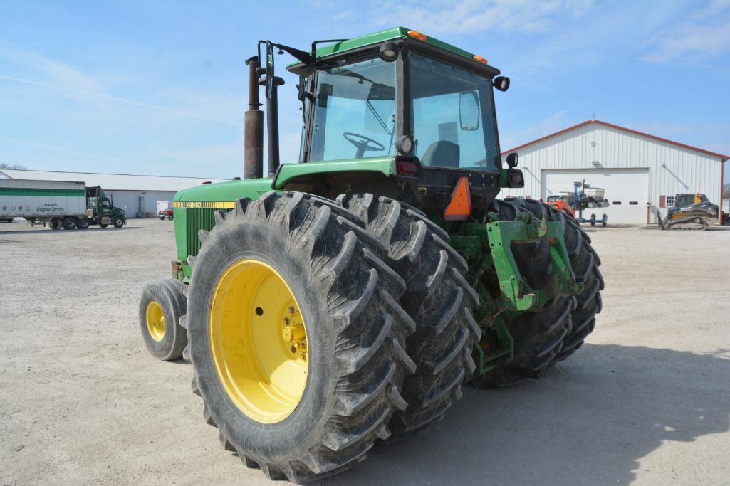 John Deere 4840 2wd tractor