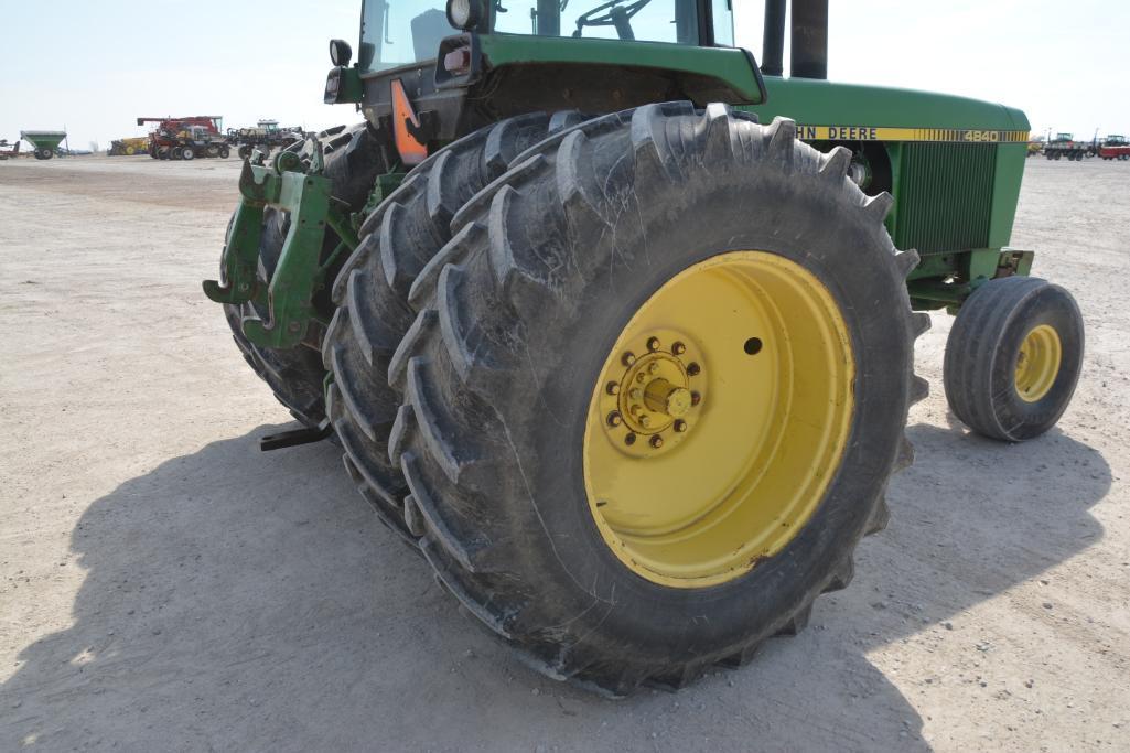 John Deere 4840 2wd tractor