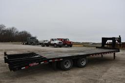 2016 Brooks Bros. 28' flatbed trailer