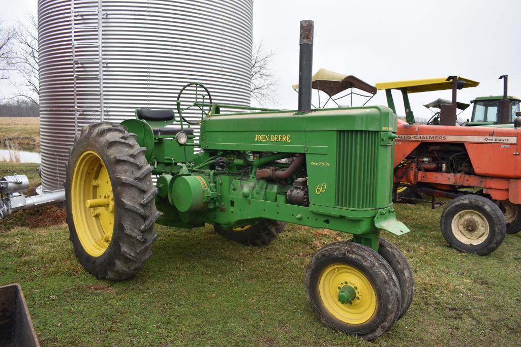 1955 John Deere 60 2wd tractor