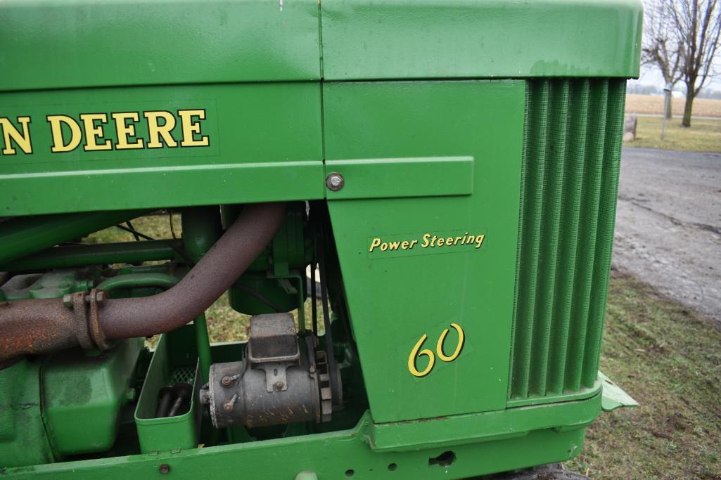 1955 John Deere 60 2wd tractor