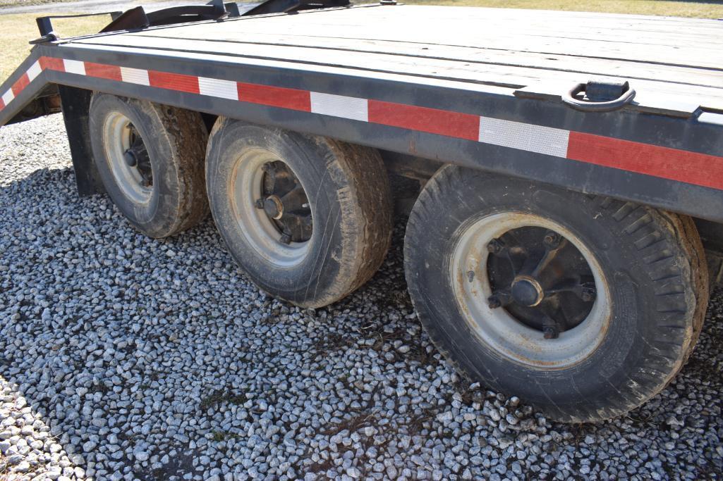 20' gooseneck flatbed trailer