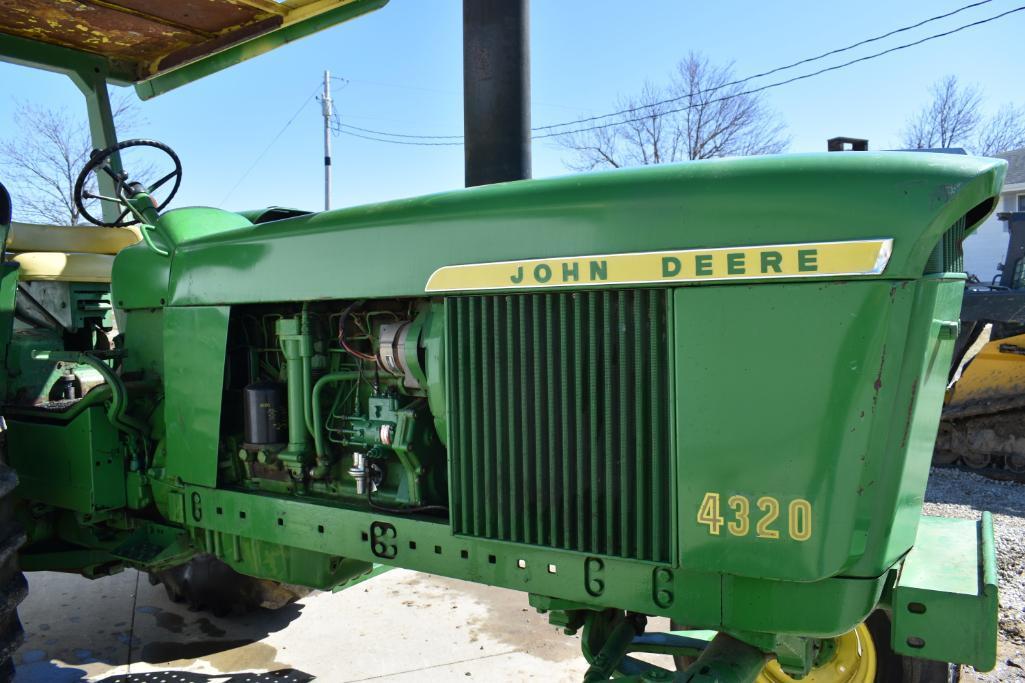 1971 John Deere 4320 2wd tractor