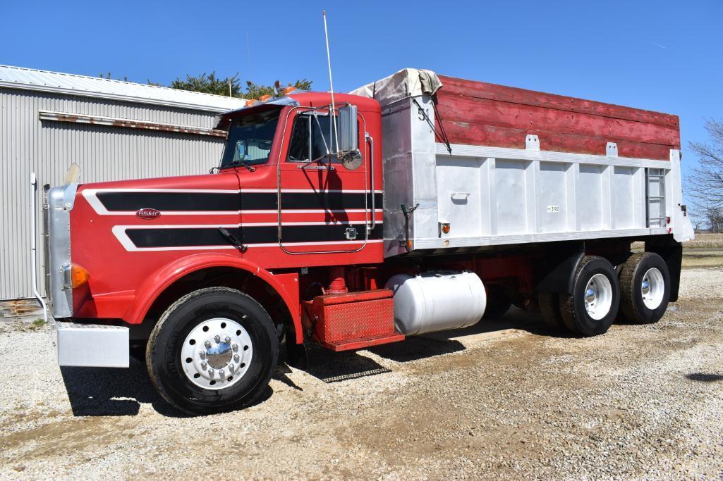 1987 Peterbilt 357 grain truck