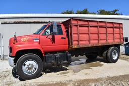 1991 GMC TopKick grain truck