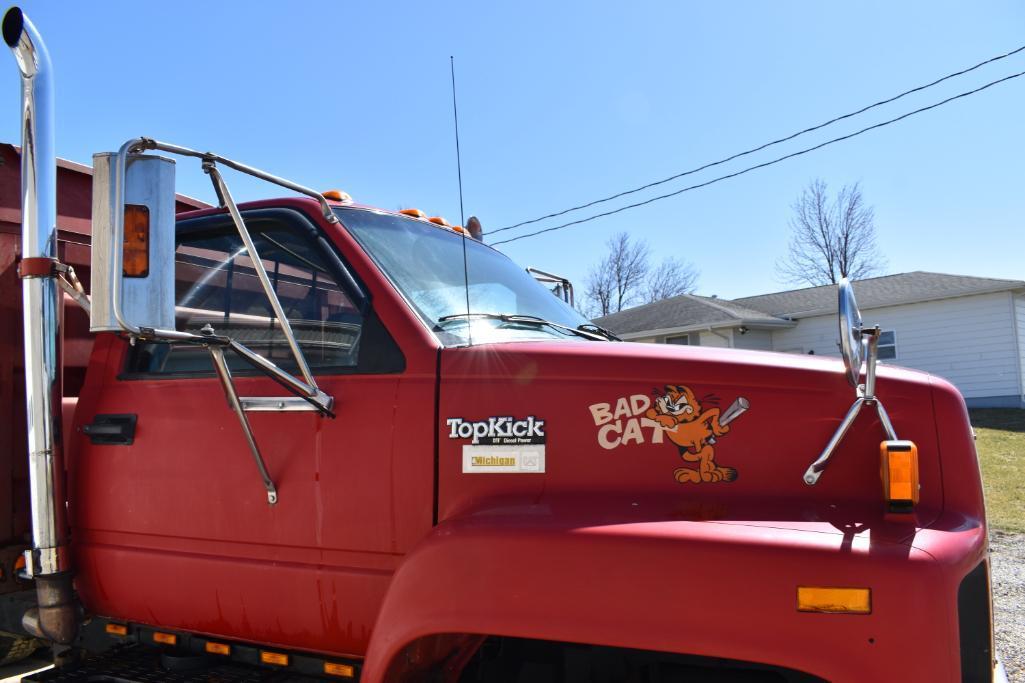 1991 GMC TopKick grain truck