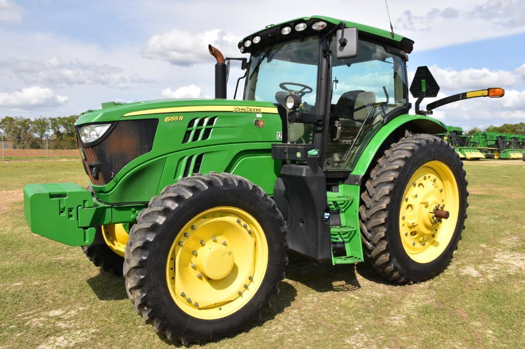 2017 John Deere 6155R MFWD tractor