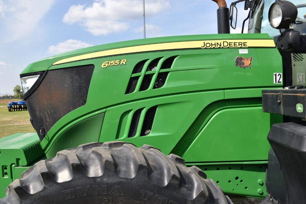 2017 John Deere 6155R MFWD tractor