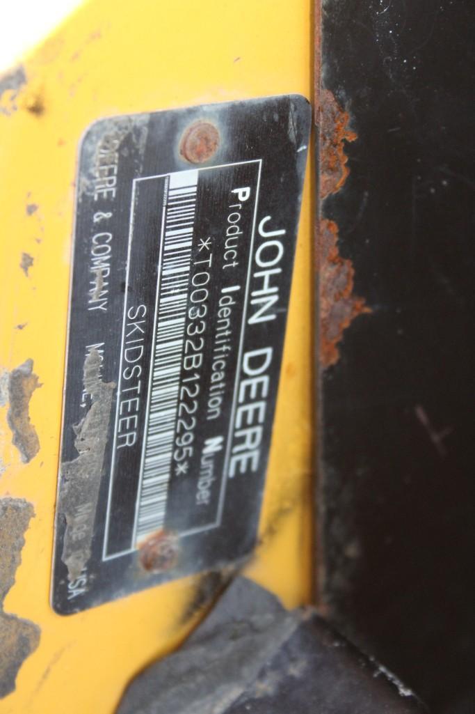 2006 John Deere 332 skid steer