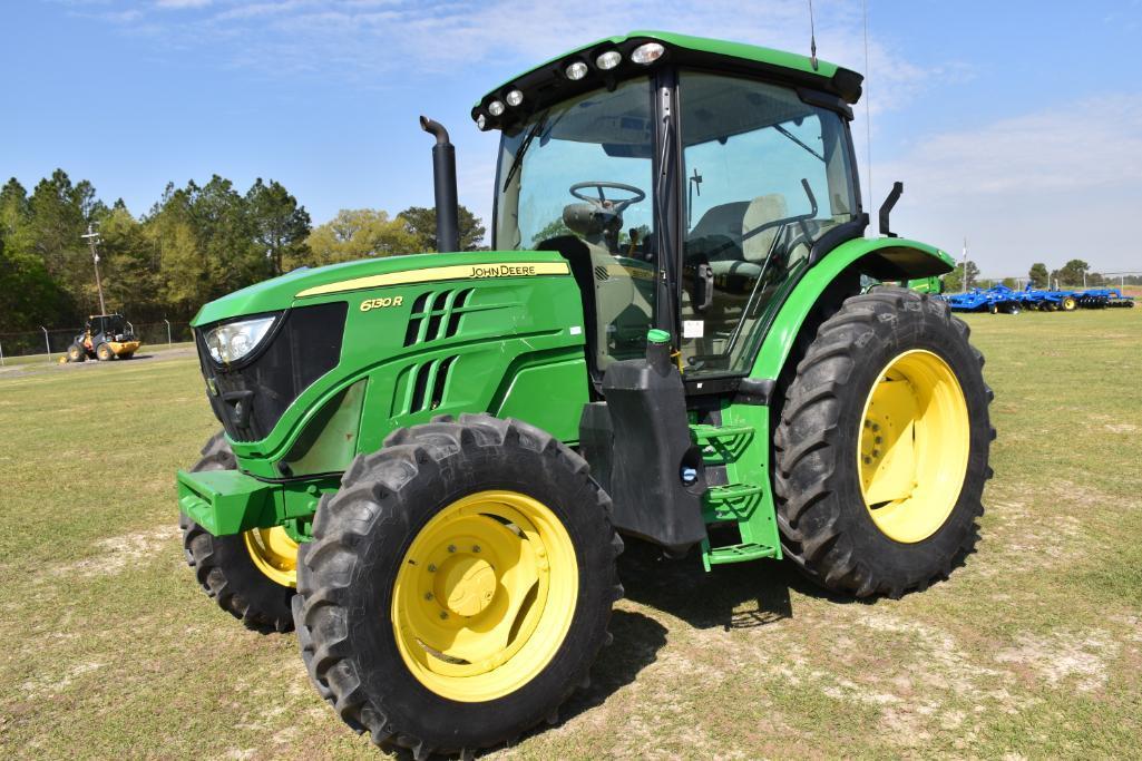 2017 John Deere 6130R MFWD tractor