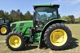 2017 John Deere 6130R MFWD tractor