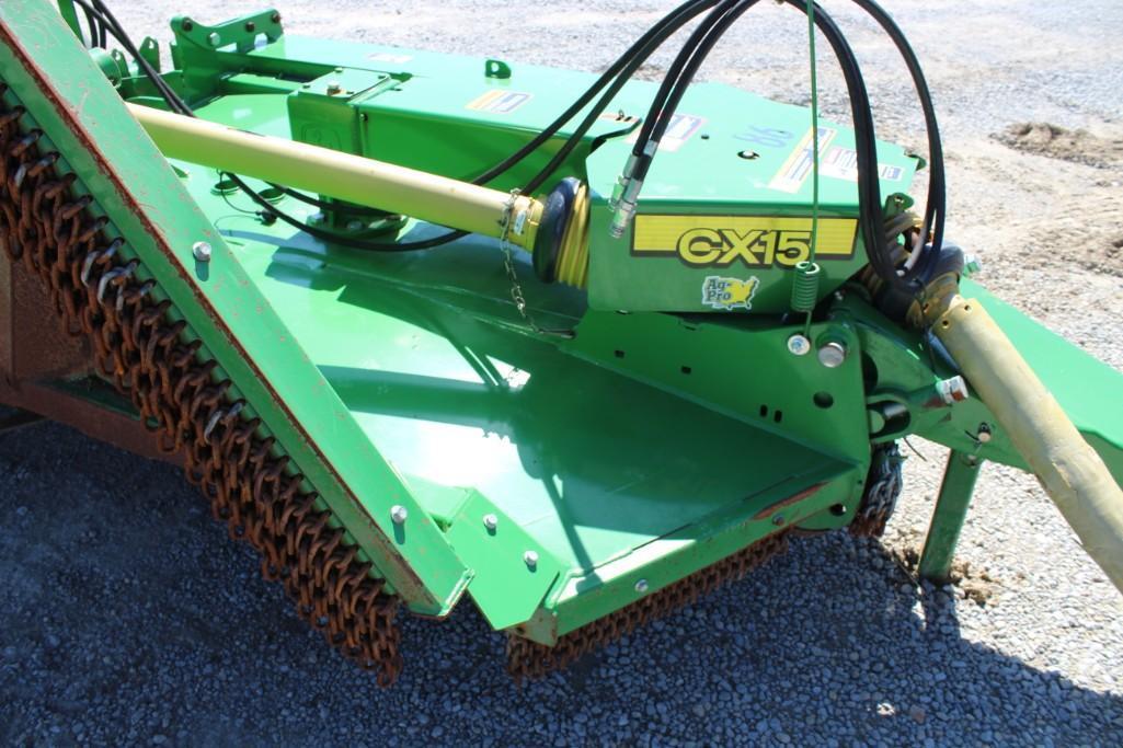 2018 John Deere CX15 10' batwing mower