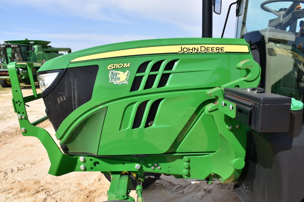 2017 John Deere 6110M 2WD tractor