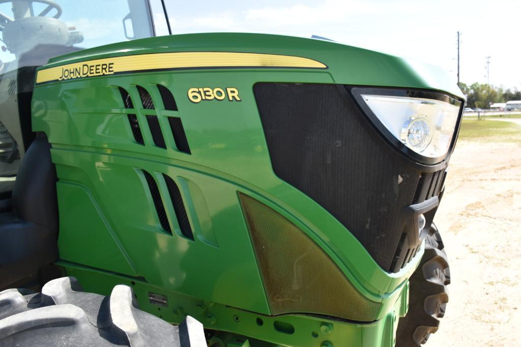 2015 John Deere 6130R MFWD tractor