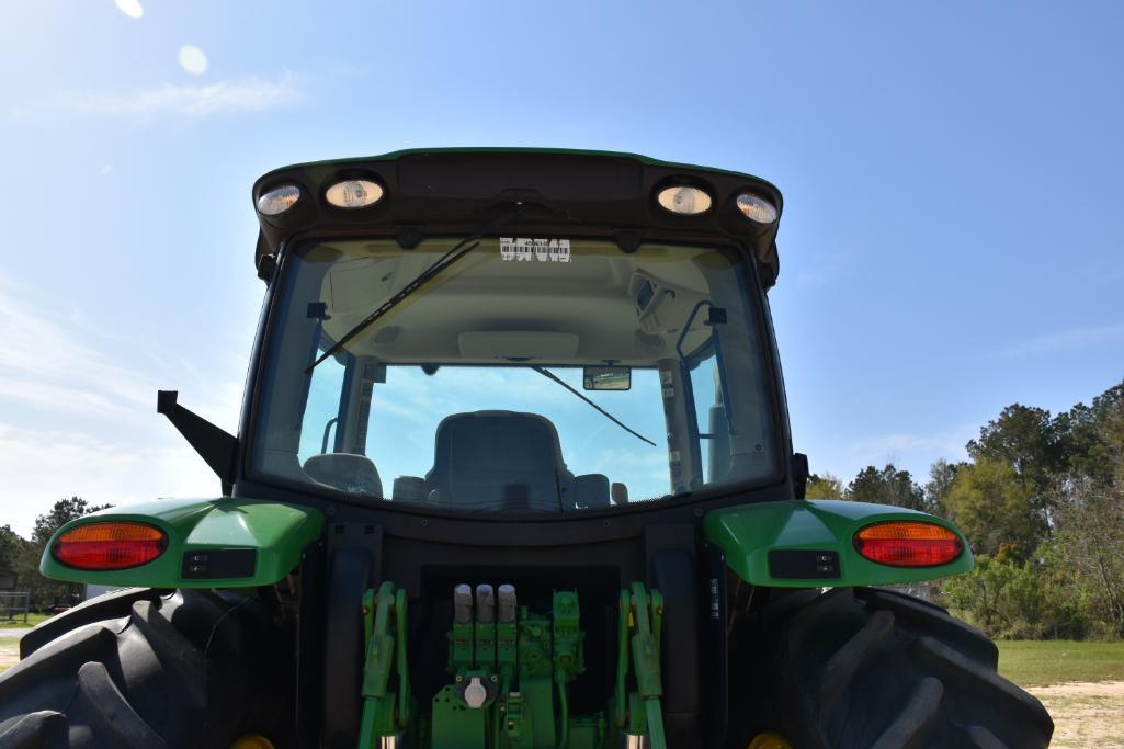 2015 John Deere 6130R MFWD tractor