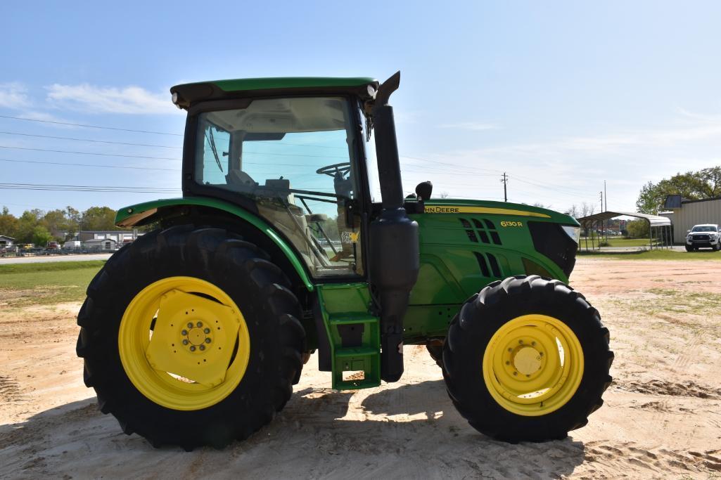 2015 John Deere 6130R MFWD tractor