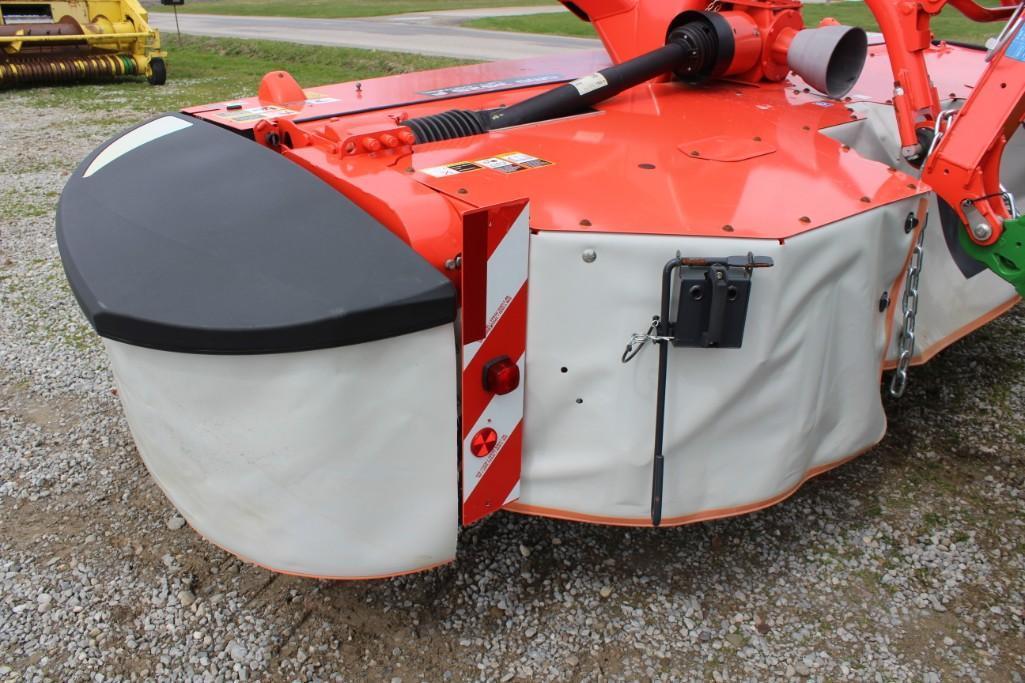 2017 Kuhn triple-mount disc mower